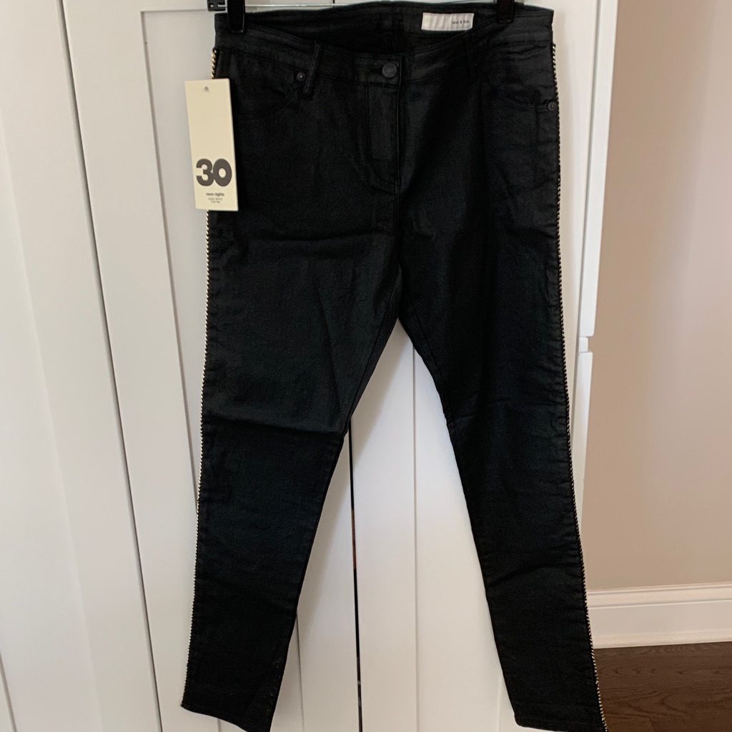 Sass & Bide Black Skinny Jeans